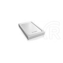 RaidSonic ICY BOX alumínium külső ház szilikon védőkeretben (2,5", SATA, USB 3.0, ezüst)