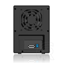 RaidSonic ICY BOX külső RAID ház (4x3,5", SATA, USB 3.0/eSATA, fekete)