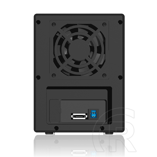 RaidSonic ICY BOX külső RAID ház (4x3,5", SATA, USB 3.0/eSATA, fekete)