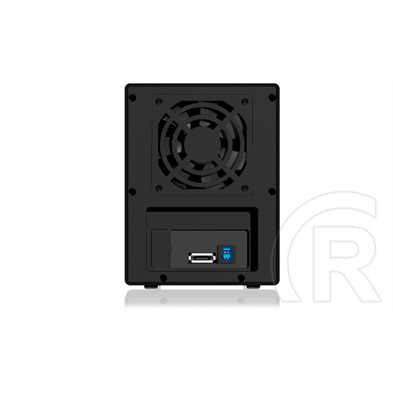 RaidSonic ICY BOX külső ház (4x3,5", SATA, USB 3.0/eSATA, fekete)