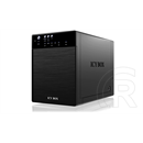 RaidSonic ICY BOX külső ház (4x3,5", SATA, USB 3.0/eSATA, fekete)