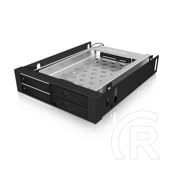 RaidSonic ICY BOX mobil rack (2 x 2,5" - 3,5", SATA, fekete)