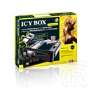 RaidSonic ICY BOX mobil rack (3,5", SATA, tálca nélküli, fekete)