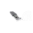 Raidsonic ICY BOX IB-1817 M2 SSD külső ház (M.2 2242/2260/2280, NVMe, USB 3.1 Type-C , fekete)