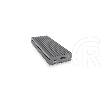 Raidsonic ICY BOX IB-1817 M2 SSD külső ház (M.2 2242/2260/2280, NVMe, USB 3.1 Type-C , fekete)