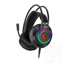 Rampage RM-K27 X-JAMMER mikrofonos fejhallgató (fekete)