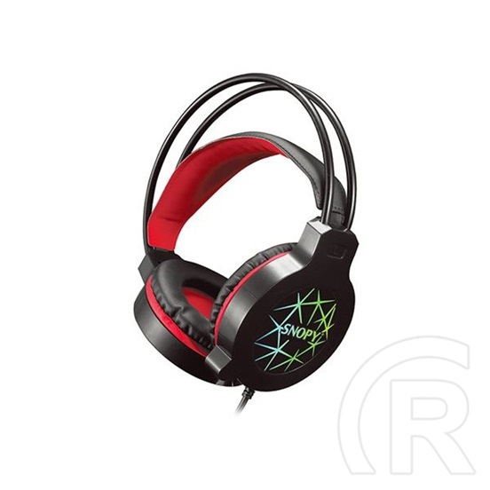 Rampage SN-GX7 CRAZY mikrofonos fejhallgató (fekete)