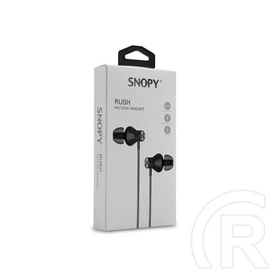 Rampage SNJ19 mikrofonos fülhallgató (szürke)