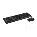 Rapoo 8150M Silent Multi-mode vezeték nélküli billentyűzet és egér (HU, fekete)