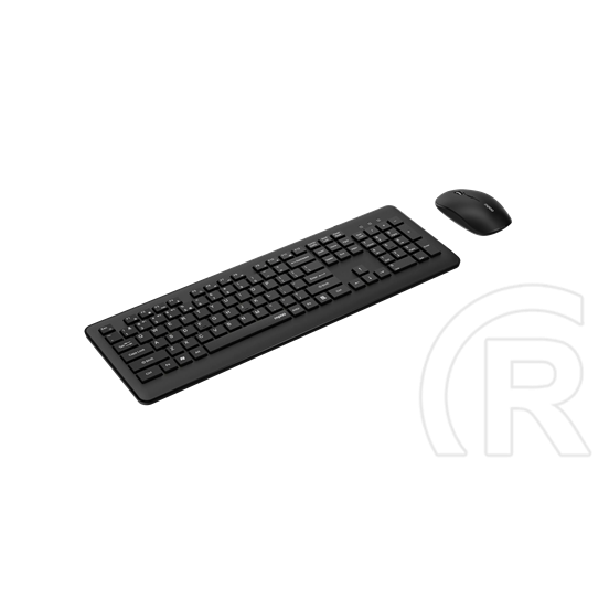 Rapoo 8310M Multi-mode vezeték nélküli billentyűzet és egér (HU, fekete)