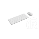 Rapoo 9010M Multi-mode vezeték nélküli Ultra-slim Desktop Combo (HU, fehér)