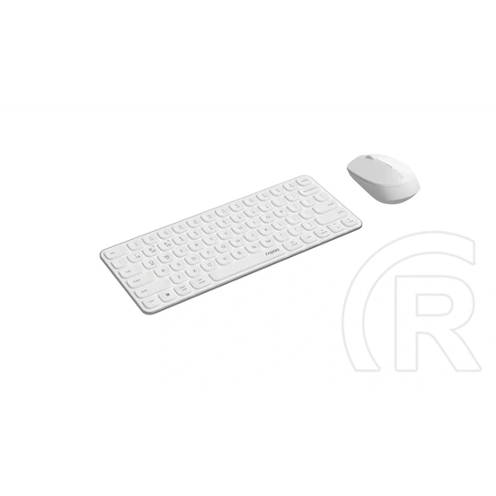Rapoo 9010M Multi-mode vezeték nélküli Ultra-slim Desktop Combo (HU, fehér)
