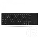 Rapoo E2710 cordless billentyűzet touchpaddal (HU, fekete)