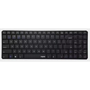Rapoo E9710M Multi-mode vezeték nélküli Ultra-slim billentyűzet (HU, fekete)