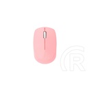Rapoo M100 Silent cordless optikai egér (USB/Bluetooth, rózsaszín)