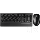 Rapoo X1960 cordless billentyűzet és egér (HU, USB, fekete)