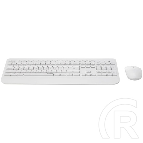 Rapoo X3500 Wireless billentyűzet + egér (HU, USB, fehér)