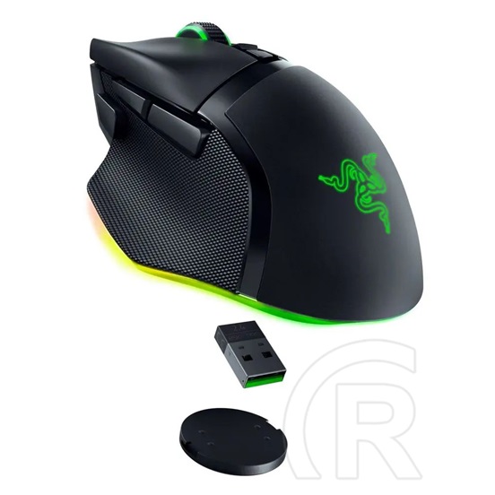 Razer Basilisk V3 Pro cordless optikai egér (USB/Bluetooth, fekete)