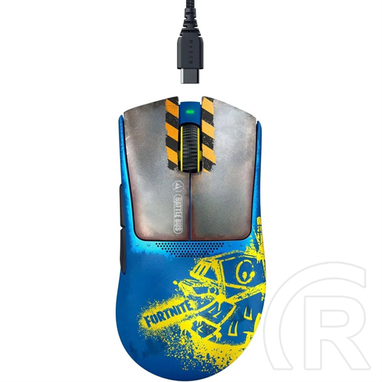 Razer DeathAdder V3 Pro gamer vezeték nélküli egér Fortnite Edition