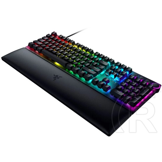 Razer Huntsman V2 Purple Switch mechanikus billentyűzet (US, USB, fekete)