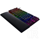 Razer Huntsman V2 Tenkeyless Purple Switch mechanikus billentyűzet (US, USB, fekete)