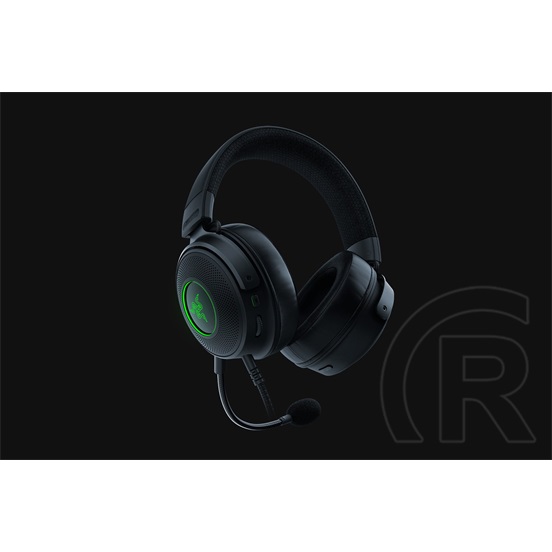 Razer Kraken V3 Hypersense mikrofonos fejhallgató (fekete)