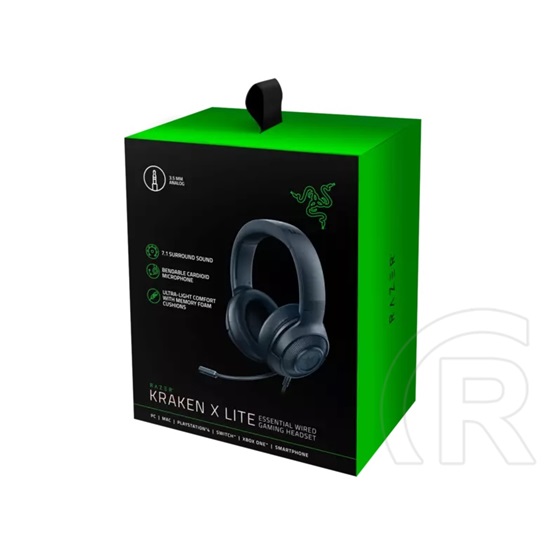 Razer Kraken X Lite mikrofonos fejhallgató