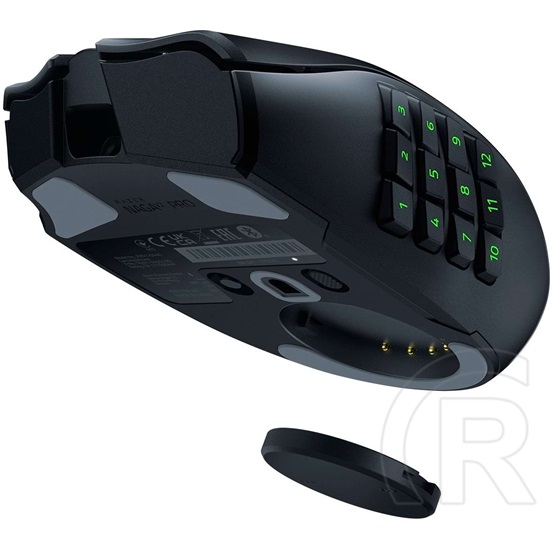 Razer Naga V2 Pro optikai USB / Bluetooth / cordless gaming egér (USB, fekete)