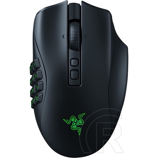 Razer Naga V2 Pro optikai USB / Bluetooth / cordless gaming egér (USB, fekete)