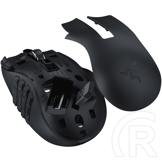 Razer Naga V2 optikai Bluetooth /  cordless gaming egér (USB, fekete)