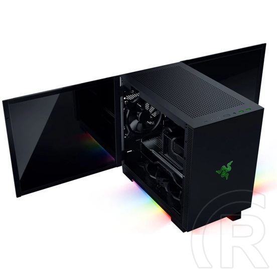 Razer Tomahawk (mini-ITX, ablakos, fekete)