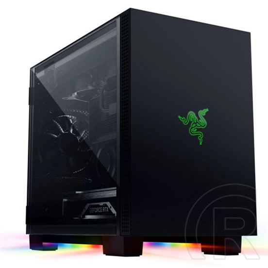 Razer Tomahawk (mini-ITX, ablakos, fekete)