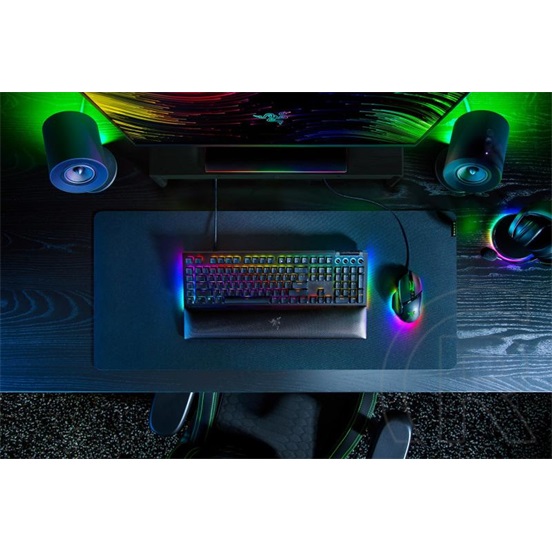 Razer (fekete)Widow V4 Green Switch billentyűzet (US, fekete)