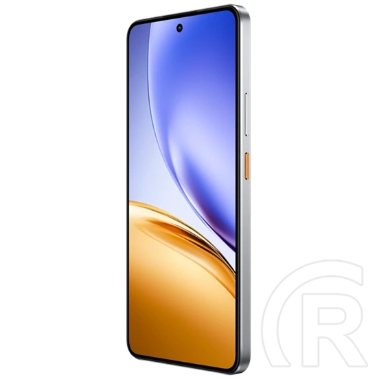 Realme 14 5G mobiltelefon (256 GB, 8 GB RAM, 6,67" AMOLED, 120Hz, 6000 mAh, 45W gyorstöltés, Dual SIM, IP68, ezüst)