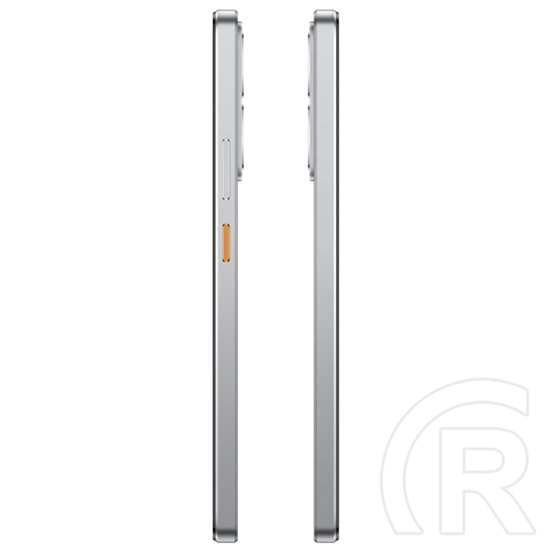 Realme 14 5G mobiltelefon (256 GB, 8 GB RAM, 6,67" AMOLED, 120Hz, 6000 mAh, 45W gyorstöltés, Dual SIM, IP68, ezüst)