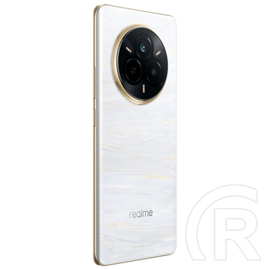 Realme 14 Pro 5G mobiltelefon (256 GB, 8 GB RAM, 6,77" OLED, 120Hz, 6000 mAh, dualsim, Type-C, IP68, fehér)