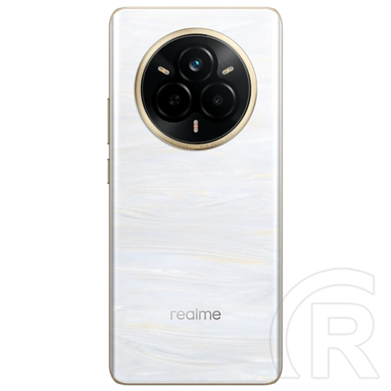 Realme 14 Pro 5G mobiltelefon (256 GB, 8 GB RAM, 6,77" OLED, 120Hz, 6000 mAh, dualsim, Type-C, IP68, fehér)