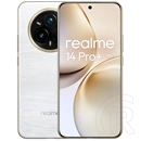 Realme 14 Pro+ 5G mobiltelefon (6,83" OLED, 1,5K, 120Hz, 512 GB, 12 GB RAM, dualsim, 6000 mAh, 80W, fehér)