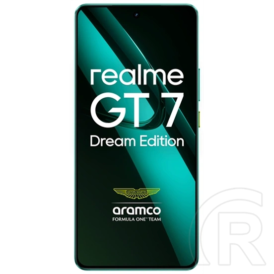 Realme GT7 Dream Edition mobiltelefon (512 GB, 16 GB RAM, 6,78" LTPO AMOLED, 120Hz, 7000 mAh, dualsim, zöld)