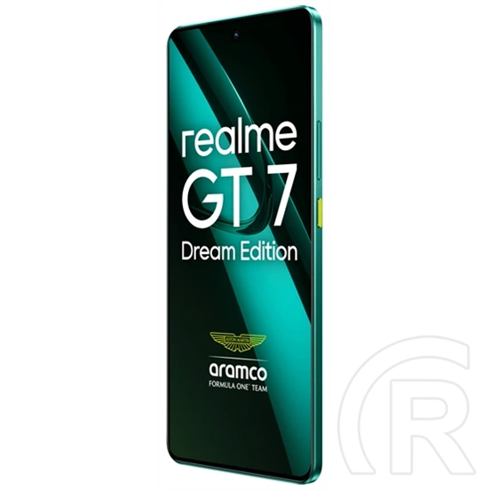 Realme GT7 Dream Edition mobiltelefon (512 GB, 16 GB RAM, 6,78" LTPO AMOLED, 120Hz, 7000 mAh, dualsim, zöld)