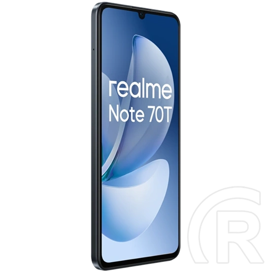Realme Note 70T mobiltelefon (6,75", 4GB RAM, 128GB, Dual SIM, fekete)