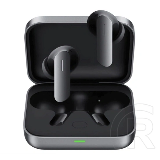 Realme buds air 7 bluetooth fülhallgató sztereo (v5.4, tws, mikrofon, aktív zajszűrő, ip55 + töltőtok) sötétszürke