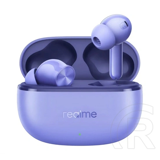 Realme buds t200 lite bluetooth fülhallgató sztereo (v5.4, tws, mikrofon, aktív zajszűrő, ipx4 + töltőtok) lila