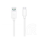 Realme DL129 USB adat- és töltőkábel (A dugó / C dugó, 1 m, fehér)