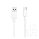 Realme dl129 adatkábel és töltő (usb - type-c, gyorstöltés támogatás, 100cm) fehér