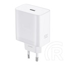 Realme supervooc hálózati töltő usb aljzat (80w, pd gyorstöltő) fehér