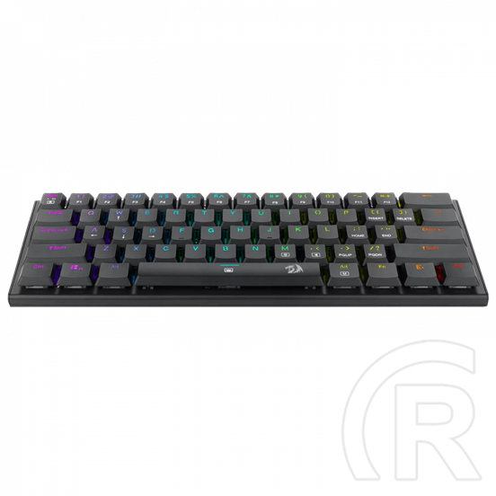 Redragon Anivia, wired mechanikus keyboard,RGB, blue switch (HU, fekete)