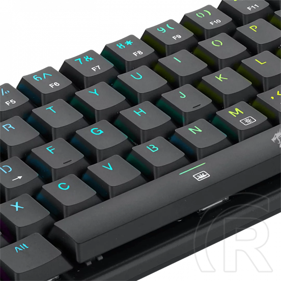 Redragon Anivia, wired mechanikus keyboard,RGB, brown switch (HU, fekete)