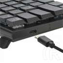 Redragon Anivia, wired mechanikus keyboard,RGB, brown switch (HU, fekete)