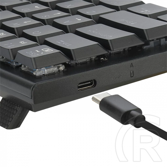 Redragon Anivia, wired mechanikus keyboard,RGB, brown switch (HU, fekete)